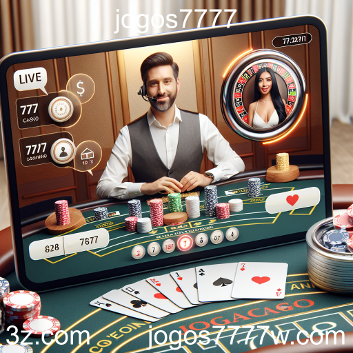 Experiência Imersiva de Cassino Ao Vivo em Jogos7777